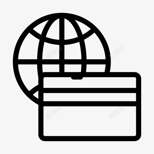 在线支付信用卡atm全球svg_新图网 https://ixintu.com 在线支付 信用卡 atm 全球 financek 标志 标志符 符号