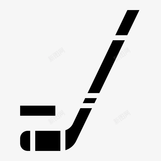曲棍球运动214字形svg_新图网 https://ixintu.com 曲棍球 运动 字形