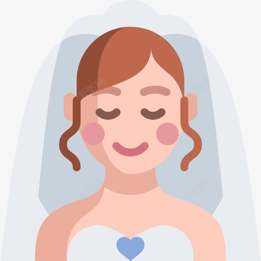 新娘婚礼292平房svg_新图网 https://ixintu.com 新娘 婚礼 平房