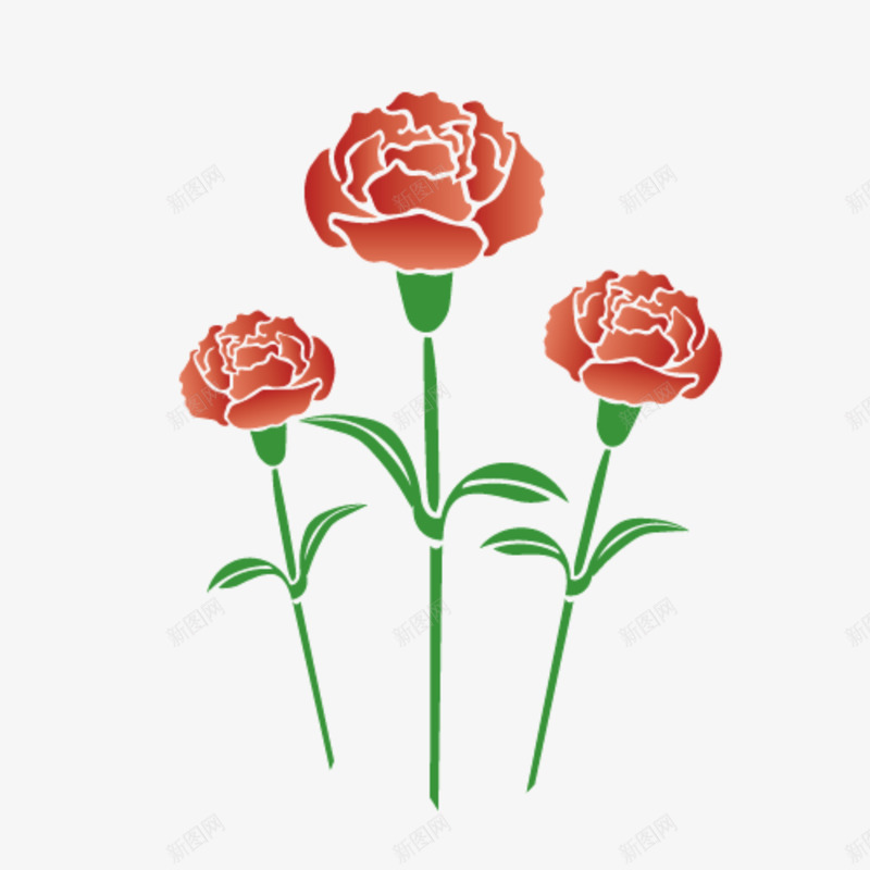 康乃馨母亲节感恩节186插画母亲节父亲教师节png免抠素材_新图网 https://ixintu.com 母亲节 康乃馨 感恩节 插画 父亲 教师节
