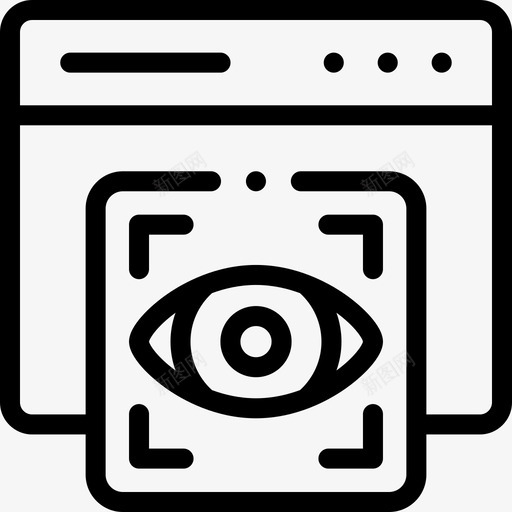 视图响应式设计66线性svg_新图网 https://ixintu.com 视图 响应 设计 线性
