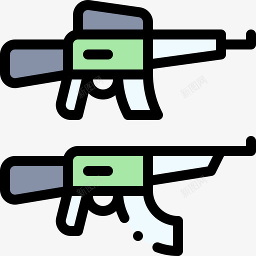 枪支世界难民日2直线颜色svg_新图网 https://ixintu.com 枪支 世界 难民 直线 颜色