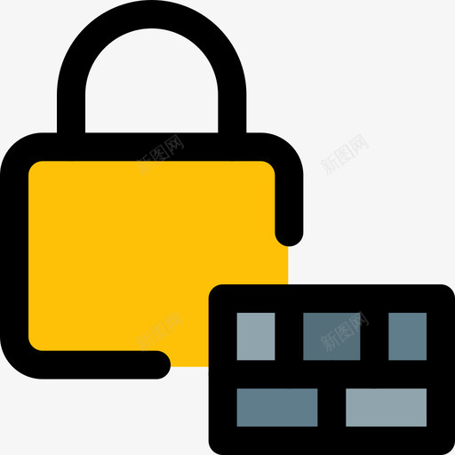 防火墙网络应用安全4线性颜色svg_新图网 https://ixintu.com 防火墙 网络应用 安全 线性 颜色