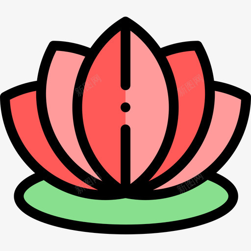 莲花埃及74直系颜色svg_新图网 https://ixintu.com 莲花 埃及 直系 颜色