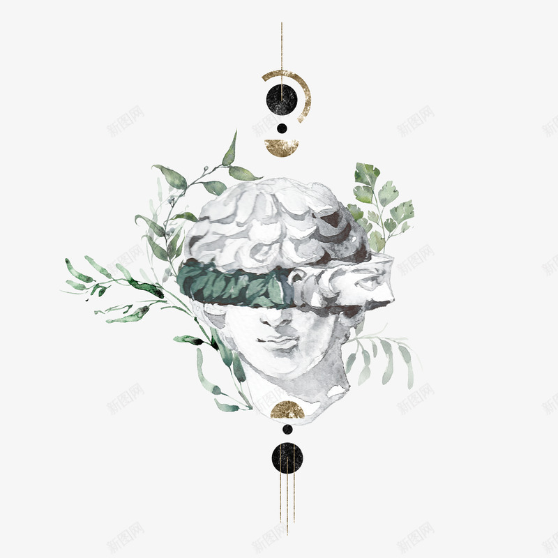 水彩唯美复古欧式古希腊雕塑婚礼请柬装饰花卉97水彩png免抠素材_新图网 https://ixintu.com 水彩 唯美 复古 欧式 古希 希腊 雕塑 婚礼 请柬 装饰 花卉