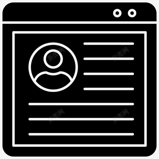 web用户帐户数字配置文件联机配置文件svg_新图网 https://ixintu.com web 配置文件 用户 帐户 数字 联机 seo 实体 矢量 矢量图 图标