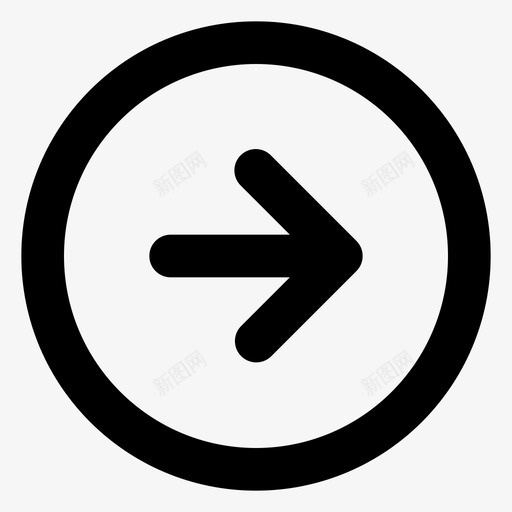 arrowrightcirclesvg_新图网 https://ixintu.com arrowrightcircle