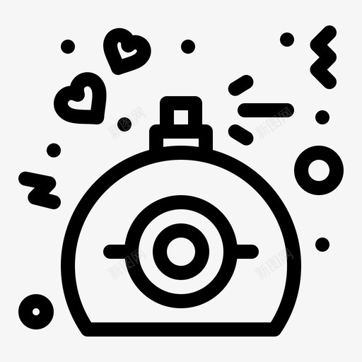 礼物爱情香水svg_新图网 https://ixintu.com 礼物 爱情 香水 情人节 大胆 路线