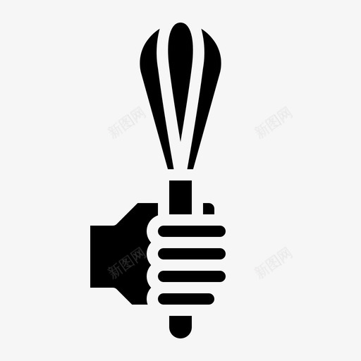 搅拌器厨房工具41填充svg_新图网 https://ixintu.com 搅拌器 厨房 工具 填充