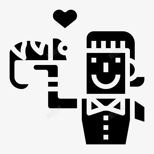 变色龙宠物爱好者填充物svg_新图网 https://ixintu.com 变色龙 宠物 爱好者 填充
