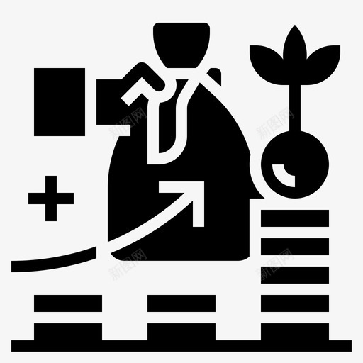 风险投资基金投资svg_新图网 https://ixintu.com 风险投资 基金 投资 商业 风险