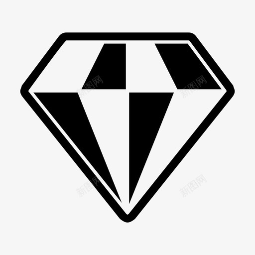 钻石银行cyrstalsvg_新图网 https://ixintu.com 钻石 银行 cyrstal 金融 投资者