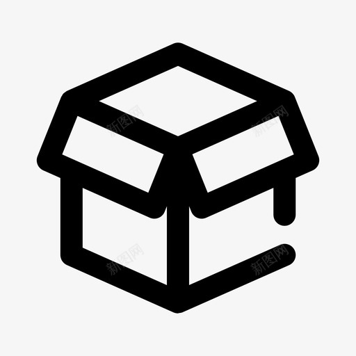 盒档案存储svg_新图网 https://ixintu.com 用户界面 档案 存储