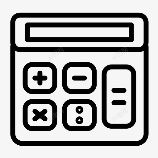 计算器计数电子商务svg_新图网 https://ixintu.com 电子商务 购物 计算器 计数 概述