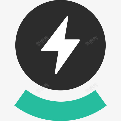 小人logo闪电实心标准色svg_新图网 https://ixintu.com 小人 logo 闪电 实心 标准
