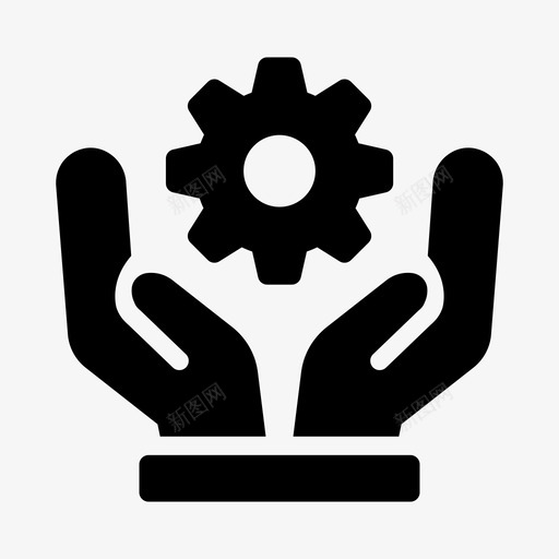设置手保护齿轮工程线符号svg_新图网 https://ixintu.com 设置 保护 齿轮 工程 符号