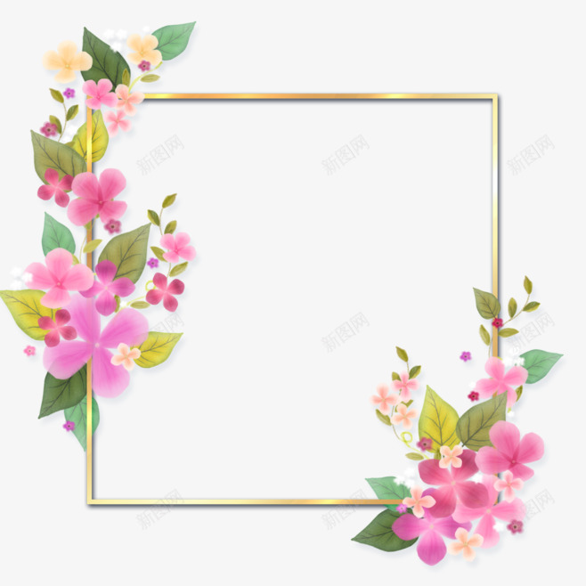 美丽的春季花环花边免扣658658系列古风png免抠素材_新图网 https://ixintu.com 美丽 春季 花环 花边 免扣 658658 系列 古风