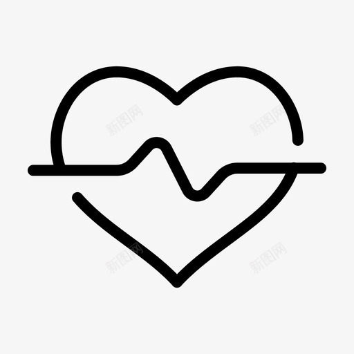 心脏医疗保健心跳svg_新图网 https://ixintu.com 医疗保健 心脏 心跳 医院 医疗 脉搏