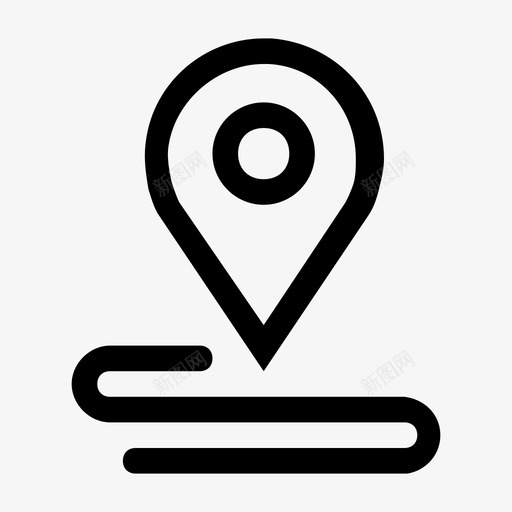 轨迹路线01svg_新图网 https://ixintu.com 轨迹 路线