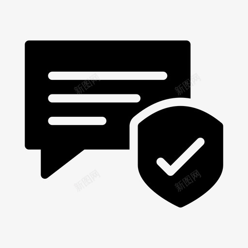 聊天屏蔽私有保护svg_新图网 https://ixintu.com 聊天 屏蔽 安全 私有 保护 互联网 一行 字形