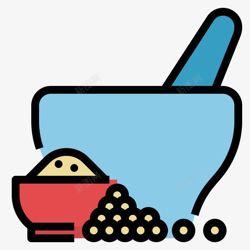 压碎烹饪134线性颜色svg_新图网 https://ixintu.com 压碎 烹饪 线性 颜色
