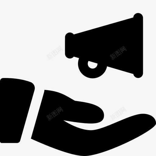 股份商业和广告2已填充svg_新图网 https://ixintu.com 股份 商业 广告 填充