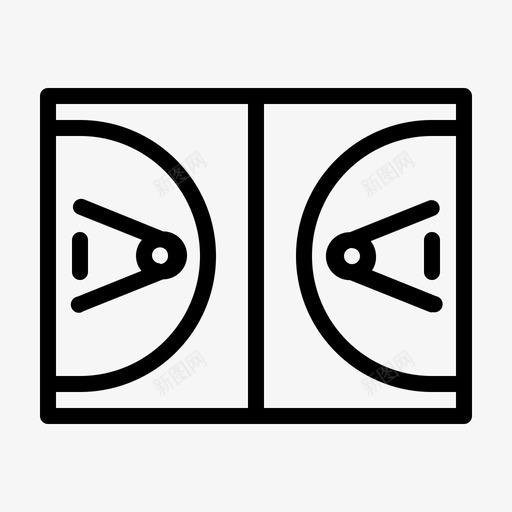 篮球场竞技场场地svg_新图网 https://ixintu.com 篮球场 竞技场 场地 体育场 篮球