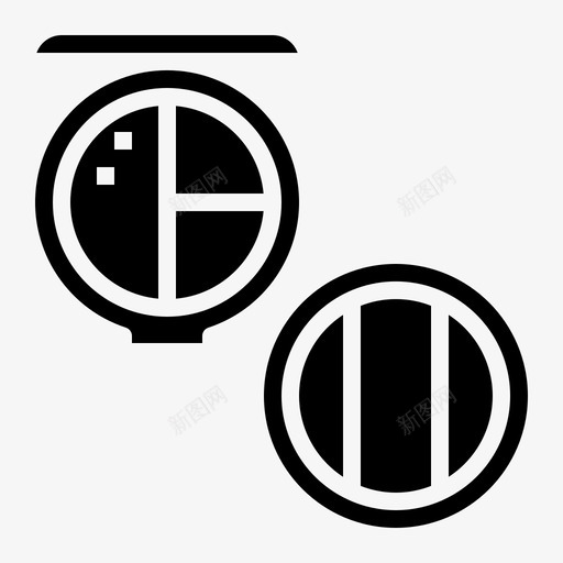 古铜色化妆品16填充svg_新图网 https://ixintu.com 古铜色 化妆品 填充