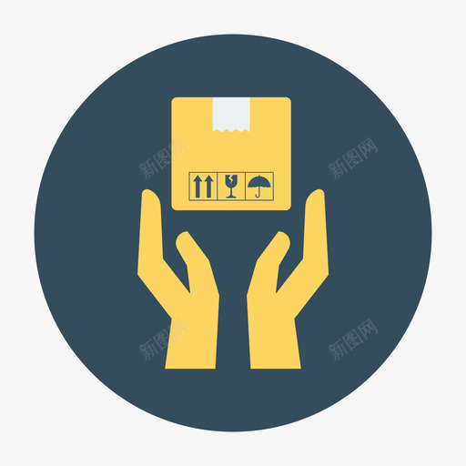 包裹物流配送19循环svg_新图网 https://ixintu.com 包裹 物流配送 循环