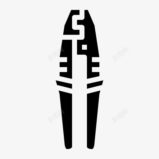 压接钳电工21填充svg_新图网 https://ixintu.com 压接 电工 填充