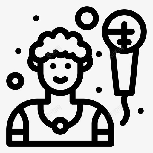 艺术家男人歌手svg_新图网 https://ixintu.com 艺术家 男人 歌手 男性 男性化 化身 大胆 路线