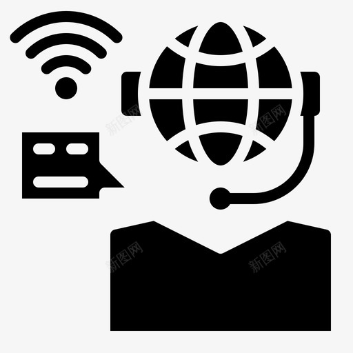 在线教育在线教育57填充svg_新图网 https://ixintu.com 在线教育 填充