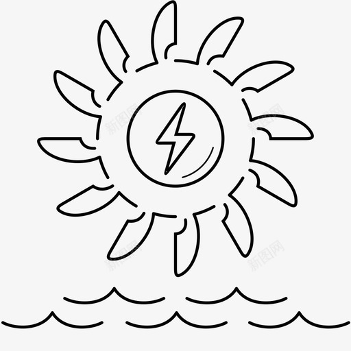 水轮机水电水svg_新图网 https://ixintu.com 水轮机 水电