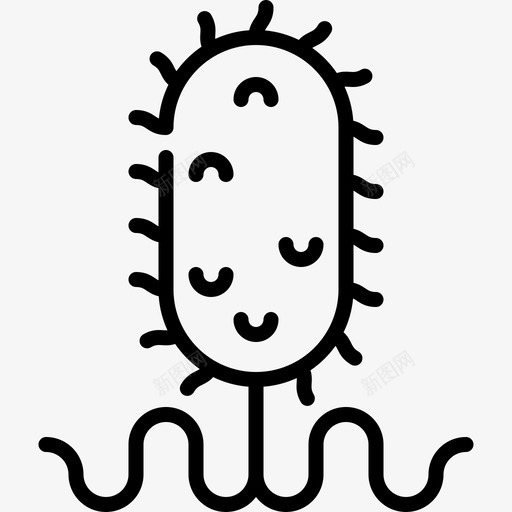细菌环境26线性svg_新图网 https://ixintu.com 细菌 环境 线性
