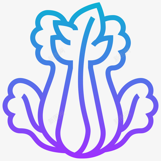 芹菜蔬菜6梯度svg_新图网 https://ixintu.com 芹菜 蔬菜 梯度