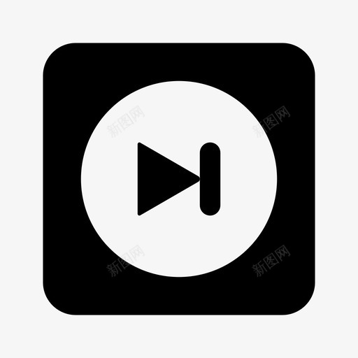 下一步媒体音乐播放器svg_新图网 https://ixintu.com 下一步 媒体 音乐 播放器 音符 音调 Uux