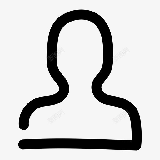 用户头像人物svg_新图网 https://ixintu.com 用户 头像 人物 个人资料 用户界面 涂鸦