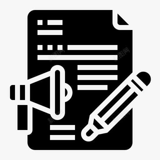 市场营销项目管理45填充svg_新图网 https://ixintu.com 市场营销 项目管理 填充