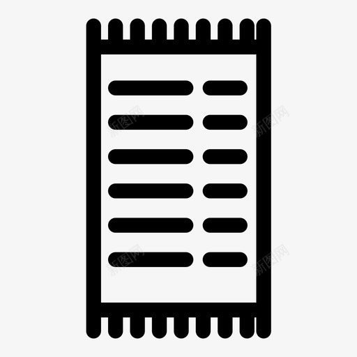 便笺记事本便笺簿svg_新图网 https://ixintu.com 便笺 记事本 用户 界面设计
