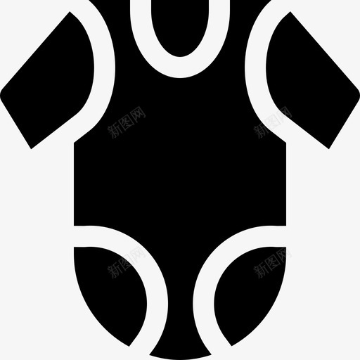 婴儿服装婴儿166填充svg_新图网 https://ixintu.com 婴儿 服装 填充