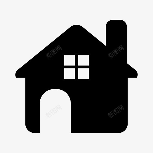 家地址家庭svg_新图网 https://ixintu.com 地址 家庭 房子 互联网