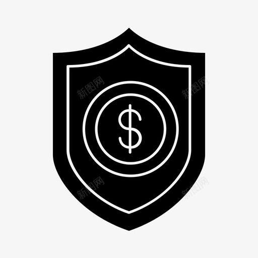 资金保护企业企业主svg_新图网 https://ixintu.com 资金 保护 企业 企业主 金融 营销