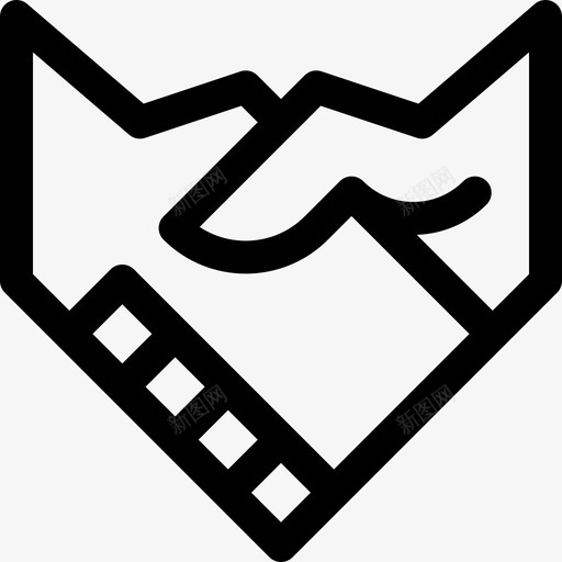 握手民权运动2直系svg_新图网 https://ixintu.com 握手 民权 运动 直系
