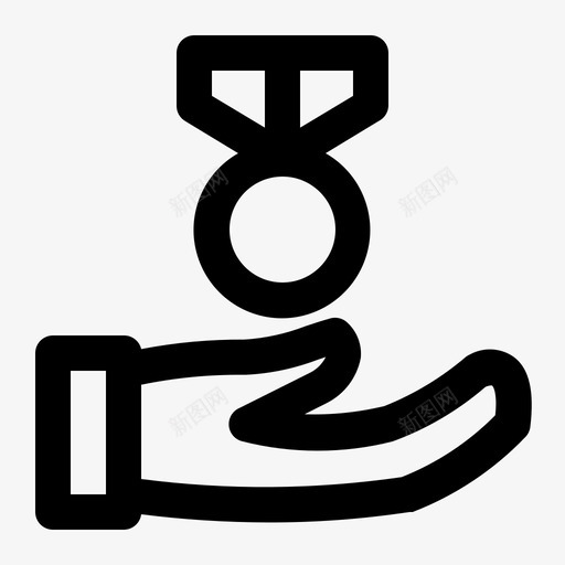 成功专注目标svg_新图网 https://ixintu.com 目标 成功 专注 奖章 奖杯 项目管理