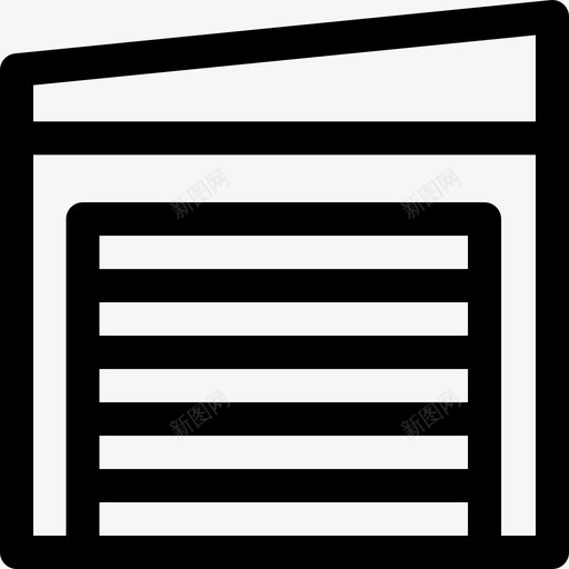仓库物流134直线svg_新图网 https://ixintu.com 仓库 物流 直线
