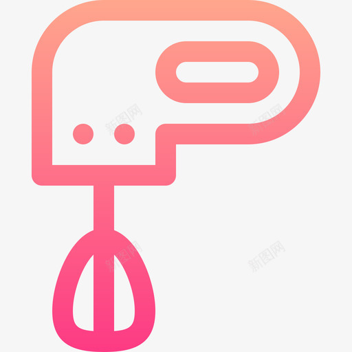 搅拌机烹饪144线性颜色svg_新图网 https://ixintu.com 搅拌机 烹饪 线性 颜色