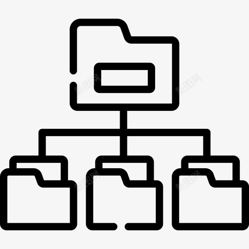 共享云计算网络3线性svg_新图网 https://ixintu.com 共享 云计算 网络 线性