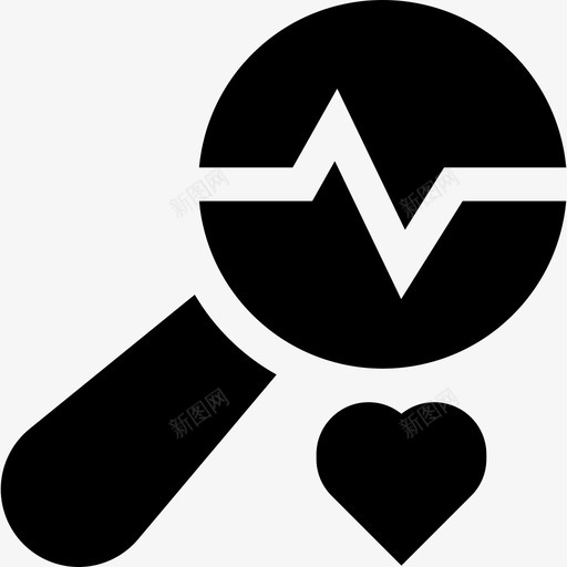 心率医疗保健38已填充svg_新图网 https://ixintu.com 心率 医疗保健 填充