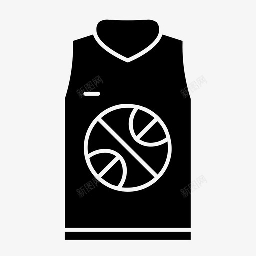 篮球制服服装时尚svg_新图网 https://ixintu.com 篮球 制服 服装 时尚 运动 字形