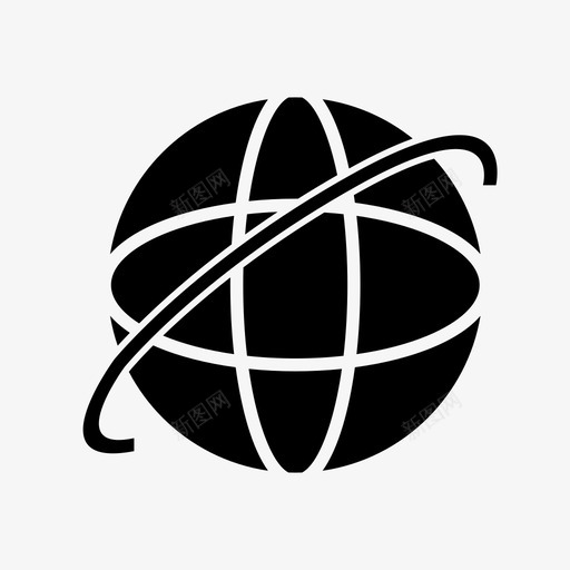 internet浏览器字形图标svg_新图网 https://ixintu.com internet 浏览器 字形 图标